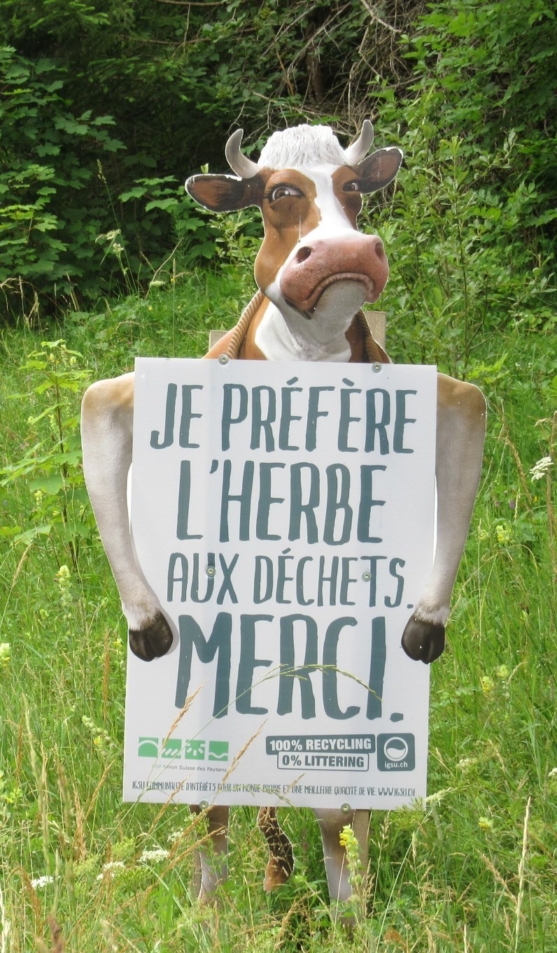 Je prfre lherbe aux dchets merci